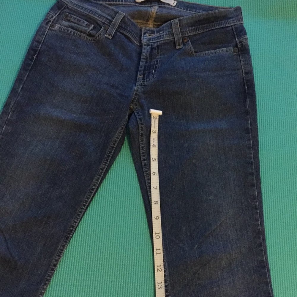 Express Pants Jeans Bootcut Barely Boot Size 2 - image 6